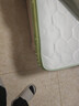 红蜻蜓（RED DRAGONFLY）乳胶床垫1.5米x2.0米记忆棉软垫家用卧室榻榻米垫子海绵租房专用 印花双拼-白绿【厚约10cm】 双人床-150x200cm【不易塌陷】 实拍图