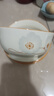 陶瓷碗家用喜庆乔迁新居碗碟餐具套装岁月静好饭碗 岁月静好3碗 实拍图