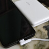 vivo33W自带线充电宝1万毫安【3C认证可上飞机】纤薄小巧跨品牌快充兼容适配苹果华为小米oppo出行便携 实拍图