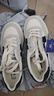 回力男鞋低帮百搭帆布鞋男经典厚底休闲鞋潮流板鞋 H191T 米/深蓝 40  实拍图