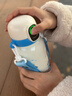 小水怪（SGUAI）智能水杯子指纹解锁儿童316L双饮幼儿园保温杯白蓝色550ml K6S 实拍图