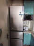 海尔（Haier）「真省电」310L三门冰箱黑金净化一级能效风冷无霜BCD-310WGHD3E7WV(银)国家补贴 实拍图