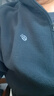 探拓（TECTOP）抓绒衣 户外加厚保暖男抓绒衣纯色立领半开衫柔软舒适抓绒衣 MZRY033 男款黑色 XL 实拍图