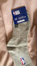 NBA袜子男士秋冬休闲运动袜吸汗无骨精梳棉袜刺绣训练跑步篮球袜3双 实拍图