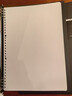 得力（deli）A4/60张活页本笔记作业本可拆卸学生加厚线圈本记事本大容量灰色方格HA460 实拍图