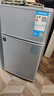 华宝小冰箱小型家用出租房用冷藏冷冻两用一级能效节能省电迷你宿舍寝室办公室二门电冰箱 【店长推荐】48L银色【三天不到一度电】 实拍图