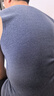恒源祥2件男士保暖背心男冬季【含山羊绒蚕丝】德绒打底内衣坎肩马甲男 实拍图