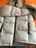 骆驼火山羽绒服男女款城市轻户外加厚防寒面包服冬季外套 浅烟灰 XL 实拍图
