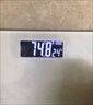 小米锅巴体重秤体脂秤人体秤称重精准减肥专用高精度智能人体健身运动健康婴儿落地称重 渐变色  粉白 260*260 USB充电款 实拍图