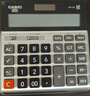 卡西欧（CASIO）DH-14-BK 中型无声款 14位大额计算 双电源 超宽计算器 黑色 专业计算系列 实拍图