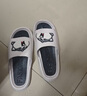 安尚芬凉拖鞋男士时尚户外穿运动居家舒适浴室防臭防滑踩屎感软底拖鞋女 黑白（汪星人）2.0质感升级 42-43 【适合41-42】 实拍图