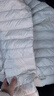 鸭鸭（YAYA）佟丽娅同款轻薄羽绒服女新款冬季短款圆领内胆修身时尚薄外套男 米白色【女款无领】 L 【建议100-115斤】 实拍图