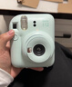 富士（FUJIFILM）instax mini12一次成像拍立得相机（mini11拍立得相机升级版） 薄荷绿 官配：含影像花室配件盒 实拍图
