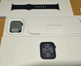 Apple/苹果 Watch SE 智能手表GPS+蜂窝款44毫米午夜色铝金属表壳午夜色运动型表带M/L MXHV3CH/B 实拍图