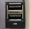 毕亚兹 【包邮】USB3.0分线器多接口HUB集线器笔记本电脑一拖三USB数据延长线转换器三合一扩展转接头U盘 实拍图