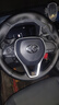 淄客适用丰田真皮手缝方向盘套卡罗拉雷凌荣放凯美瑞亚洲龙锋汉威兰达 头层牛皮 小牛皮黑皮侧孔黑线 实拍图