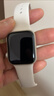 Apple/苹果 Watch SE 智能手表GPS+蜂窝款40毫米星光色铝金属表壳星光色运动型表带S/M MXHR3CH/B 实拍图