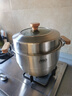 爱仕达（ASD）蒸锅304不锈钢双层家用蒸煮炖汤锅 28CM加高多层蒸笼·原木系列G2 实拍图