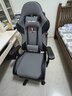 南皇电竞椅游戏椅子电脑椅人体工学椅可躺久坐舒服力学椅宿舍休闲办公 5代按摩款-6D扶手-搁脚-纳帕影灰-4级气杆-155° 155-180度(含) 可旋转可升降扶手 -尼龙脚 实拍图