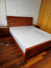惠寻 京东自有品牌 床新中式全实木实木床1.5米单人床1.8米x2米双人床 胡桃木单床 1800mm*2000mm榫卯结构 实拍图