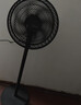 美的（Midea）【超级单品】七叶轻音立式电风扇家用柔风落地扇台式桌面小型风扇大风量节能摇头宿舍电扇 SAF30AB 实拍图
