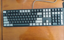 雷柏（Rapoo） V500PRO米灰升级款 104键有线背光机械键盘 PBT双色键帽电脑办公游戏全键无冲可编程键盘 茶轴 实拍图