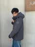 波司登（BOSIDENG）反季羽绒服【商场热卖同款】90鹅绒男士加厚连帽时尚外套 【店长推荐】中山青5870-充绒量+9%左右-700+高蓬鹅绒 2XL 190/108A 体重约170-180斤 实拍图