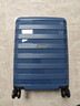 京东京造 飞行家行李箱男女拉杆箱20英寸 旅行箱登机箱密码箱学生 海蓝 实拍图