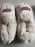 2025年冬季新款毛毛厚底增高雪地靴加绒加厚保暖大码毛一体雪地靴 6609棉鞋--米色 38 -39适合37-38 实拍图