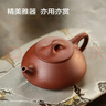 京东京造 宜兴紫砂壶 手工茶壶【原矿紫泥】煮泡茶具 景舟石瓢220ml礼盒装 实拍图