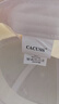 CACUSS棒球帽子女士春秋硬顶鸭舌帽户外太阳帽显脸小韩版百搭遮阳帽米白 实拍图