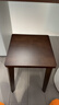 家逸实木凳子家用餐椅子可叠放小板凳餐桌凳创意方凳简约梳妆凳 实拍图