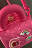 迪士尼（Disney）儿童挎包草莓熊粉红色公主3-6女童手提单肩零钱出游逛街新年礼物 实拍图
