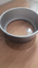 魔幻厨房戚风蛋糕模具烘培工具8寸烤蛋糕圆形阳极活底模具烘焙模具烤箱用 实拍图