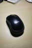 罗技（Logitech）M185鼠标 无线鼠标 办公鼠标 对称鼠标 黑色蓝边 带无线2.4G接收器 实拍图