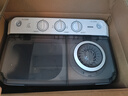 小鸭【官方店】半自动洗衣机迷你小型波轮大容量租房宿舍家用双桶双缸分区脱水甩干老式强力去污 8.5KG【洗5.5+脱3.0+强劲电机全国联保】 实拍图