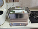 美的（Midea）电火锅钛陶0氟多功能锅不锈钢蒸锅鸳鸯火锅专用锅超薄速沸多功能一体电锅煎烤料理锅DLS332266S 实拍图