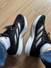 adidas DURAMO RC训练备赛轻盈体测跑鞋男女阿迪达斯官方 黑色/白色   45 实拍图