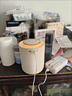 XVVMI卧室加湿器轻音大容量家用办公室宿舍便携迷你小型空气净化器一体化鼻炎孕妇婴儿usb车载香薰机 白1.5L双喷可充电 1800毫安 小夜灯 实拍图