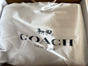蔻驰（COACH）【品牌直供】女士大号手提托特包卡其拼白色CV967礼物 实拍图