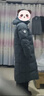 京东京造羽绒服男25秋冬新款90鸭绒衣服长款宽松连帽保暖外套 灰色 M 实拍图