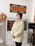 俞兆林（YUZHAOLIN）妈妈秋冬水貂绒外套2025新款中老年女高贵皮草大衣40岁50过年衣服 贡米 L 建议105-120斤 实拍图