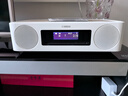 雅马哈（Yamaha）TSX-B237音响CD机迷你音响无线蓝牙hifi桌面台式音响 无线充电升级款  USB播放 白色 实拍图