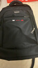 袋鼠双肩包男士背包大容量行李旅游包学生书包女初中商务笔记本电脑包 黑色配红标 实拍图