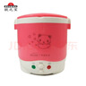 欧之宝（OUSHIBA）车载电饭煲12v/24v1升适合1-2人轿车货车用家用迷你饭煲车家两用 白色小猫款 1L 220v家用 实拍图