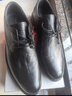 红蜻蜓25秋季商务休闲系带牛皮鞋男手抓皱纹正装德比婚鞋WTA35345黑色44 实拍图
