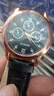 正品男士手表高档休闲石英表简约气质男表皮带高颜值罗马时尚腕表 军团款 实拍图