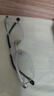 凯米近视眼镜1.74超薄防蓝光平光镜超轻光学眼镜架专业配眼镜带度数 990070黑色 镜架+凯米U6金罡防蓝光1.60镜片[-600度内] 实拍图