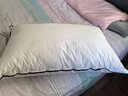 水星家纺枕头枕芯酒店枕头护颈枕头芯家用单个纯棉抗菌可水洗中枕48x74cm 实拍图