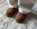 UGG秋季女士舒适茸茸毛鞋领厚底圆头休闲懒人毛毛鞋 1166733 CHE | 栗色 37 鞋款偏小，建议拍大一码 实拍图